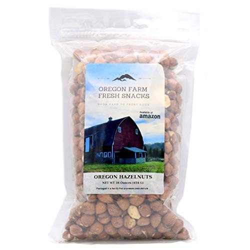 Oregon Farm Fresh Snacks - Hand Roasted And Salted Oregon Hazeln