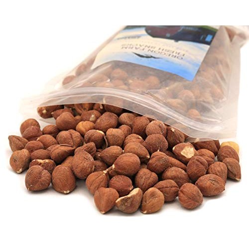 Oregon Farm Fresh Snacks - Hand Roasted And Salted Oregon Hazeln