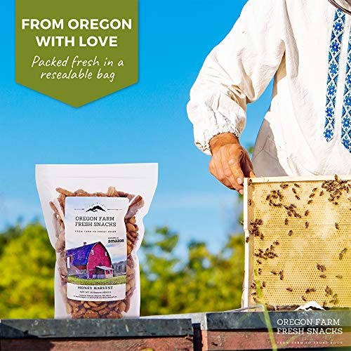 Oregon Farm Fresh Snacks Honey Roasted Nuts and Crackers Mix - L...