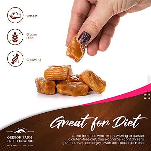 Oregon Farm Fresh Snacks Salted Caramel Gourmet Candy - Oregon M