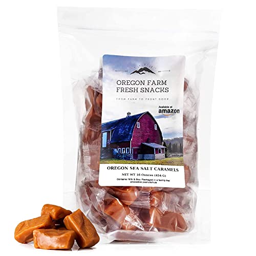 Oregon Farm Fresh Snacks Salted Caramel Gourmet Candy - Oregon M
