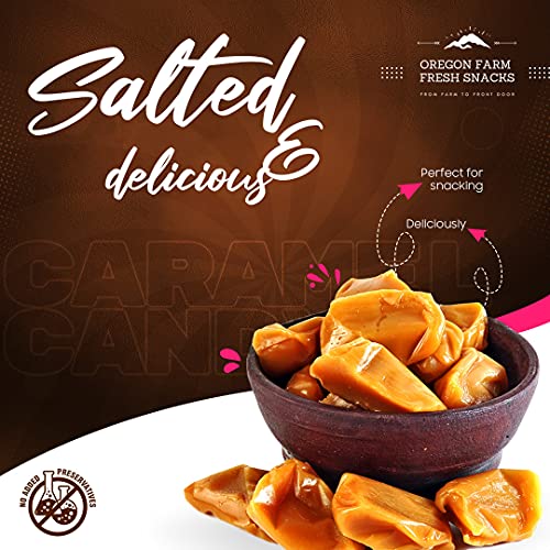 Oregon Farm Fresh Snacks Salted Caramel Gourmet Candy - Oregon M
