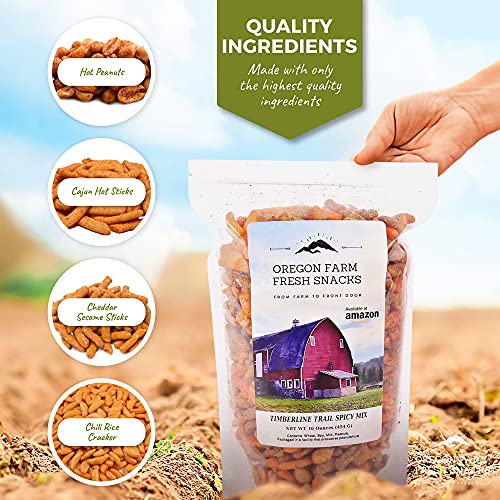 Oregon Farm Fresh Snacks Timberline Trail Spicy Mix - Spicy Nuts...
