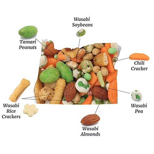 Oregon Farm Fresh Snacks - Willamette Wasabi Mix - Gourmet Snack