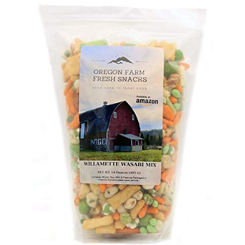 Oregon Farm Fresh Snacks - Willamette Wasabi Mix - Gourmet Snack