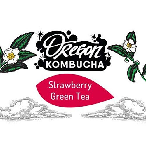 Kombucha Starter Kit By Oregon Kombucha | Organic Strawberry Gre