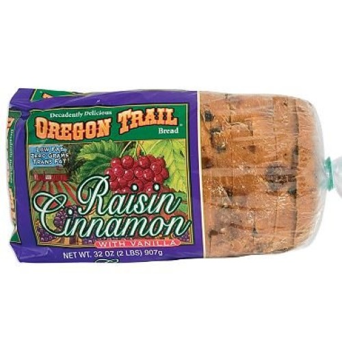 Oregon Trail Bread, Raisin Cinnamon W/ Vanilla 32 Oz. Pack Of 6