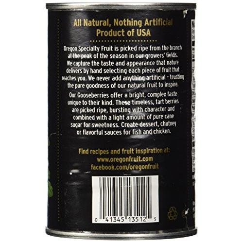 Oregon Fruit Gooseberries In Light Syrup - 15 Oz