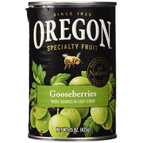 Oregon Fruit Gooseberries In Light Syrup - 15 Oz