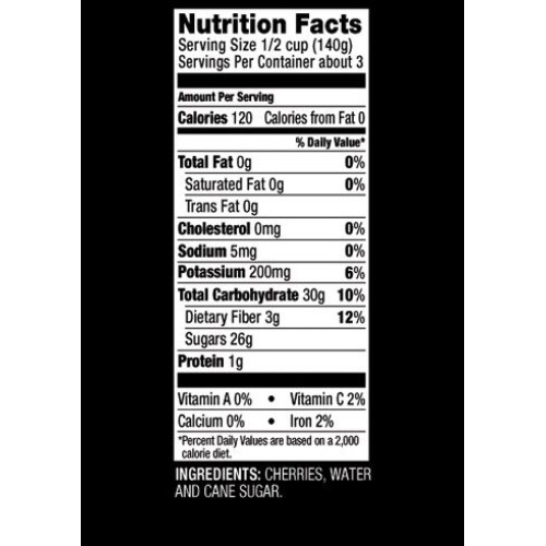 Oregon Specialty Fruit, Dark Sweet Cherries, Pitted, All-Natural