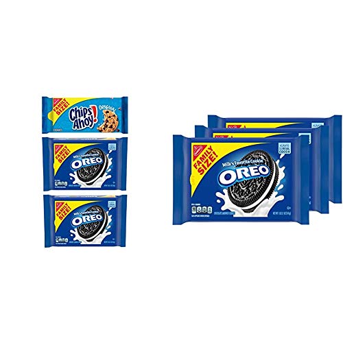 Oreo &Amp; Chips Ahoy! Cookies Variety Pack, Family Size, 3 Packs &Amp;