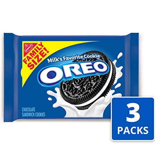 Oreo Chocolate Sandwich Cookies, Family Size - 3 Packs Oreo Chocolate Sandwich Cookies, Family Size - 3 Packs