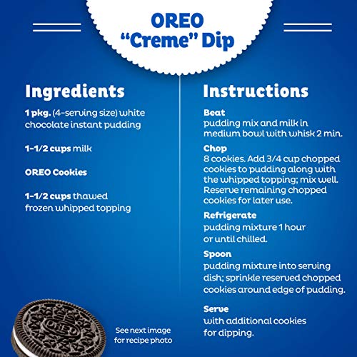 Oreo Chocolate Sandwich Cookies, Family Size - 3 Packs Oreo Chocolate Sandwich Cookies, Family Size - 3 Packs