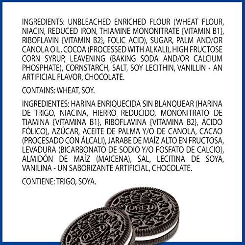 Oreo Chocolate Sandwich Cookies, Family Size - 3 Packs Oreo Chocolate Sandwich Cookies, Family Size - 3 Packs