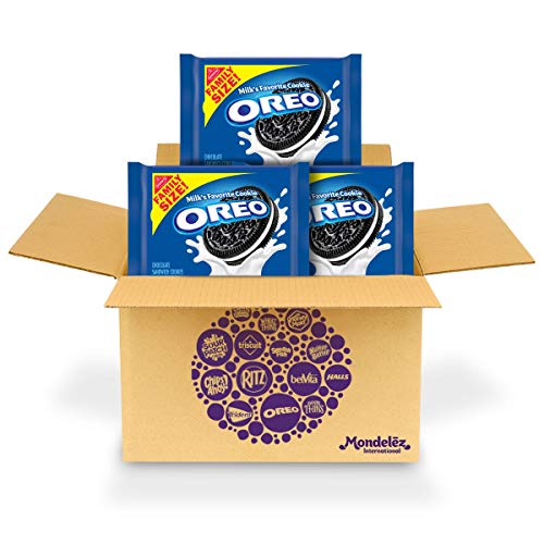 Oreo Chocolate Sandwich Cookies, Family Size - 3 Packs Oreo Chocolate Sandwich Cookies, Family Size - 3 Packs