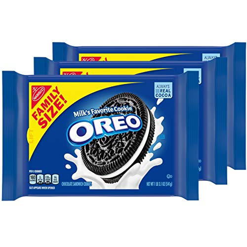 Oreo Chocolate Sandwich Cookies, Family Size - 3 Packs Oreo Chocolate Sandwich Cookies, Family Size - 3 Packs