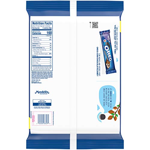 Oreo Chocolate Sandwich Cookies - Family Size, 3.1 Ounce