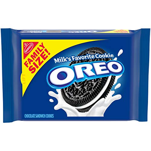 Oreo Chocolate Sandwich Cookies - Family Size, 3.1 Ounce