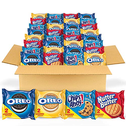 Oreo Original, Oreo Golden, Chips Ahoy! &Amp; Nutter Butter Cookie S