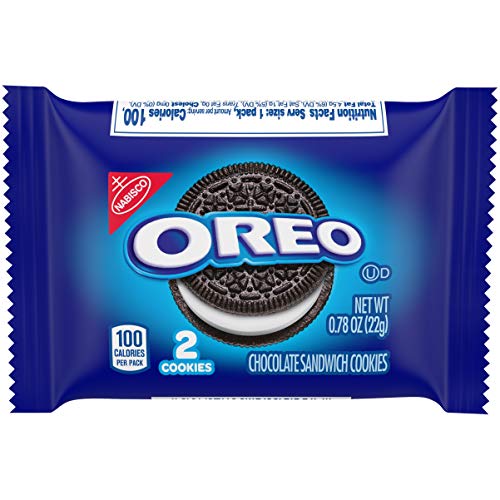 Oreo Chocolate Sandwich Cookies, 2 Cookies Per Pack60 Pack