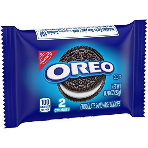 Oreo Chocolate Sandwich Cookies, 2 Cookies Per Pack60 Pack
