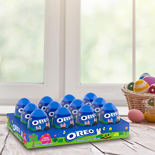 OREO Chocolate Sandwich Cookies, Easter Cookies, 12 Easter Eggs ...