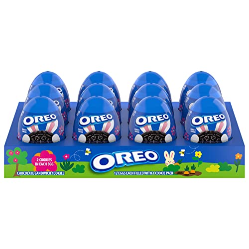 OREO Chocolate Sandwich Cookies, Easter Cookies, 12 Easter Eggs ...