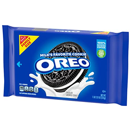 OREO Chocolate Sandwich Cookies, Family Size, 18.12 oz