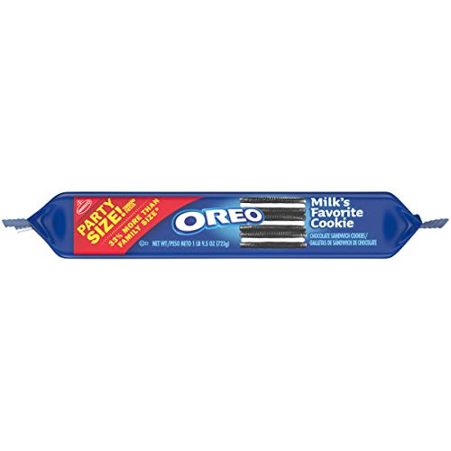 Oreo Chocolate Sandwich Cookies, Party Size, 25.5 Oz