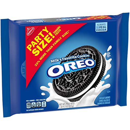 Oreo Chocolate Sandwich Cookies, Party Size, 25.5 Oz