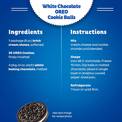 OREO Chocolate Sandwich Cookies, Party Size, 8 - 25.5 oz Packs