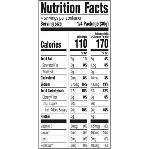 Oreo Cookies N Creme Instant Pudding And Pie Filling, 4.2 Ounce