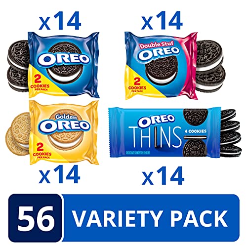 Oreo Cookies Variety Pack, Oreo Original, Oreo Golden, Oreo Doub