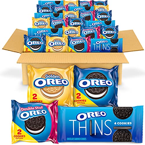 Oreo Cookies Variety Pack, Oreo Original, Oreo Golden, Oreo Doub