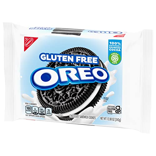 OREO Gluten Free Chocolate Sandwich Cookies, 12.08 oz