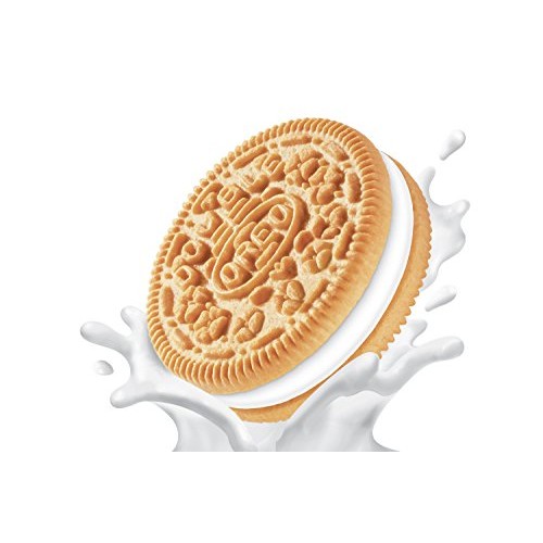 Oreo Golden Double Stuf Sandwich Cookies, 15.25 Oz