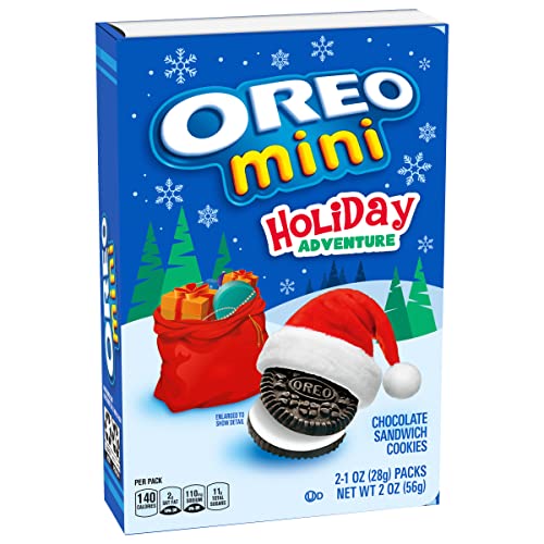 OREO Holiday Adventure Storybook Stocking Stuffer, 2 - 1 oz Snac...