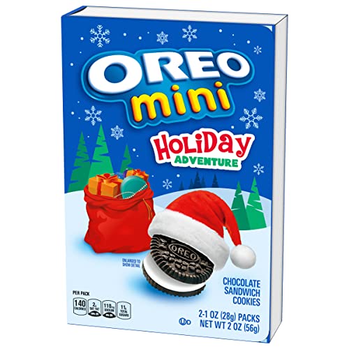 OREO Holiday Adventure Storybook Stocking Stuffer, 2 - 1 oz Snac...