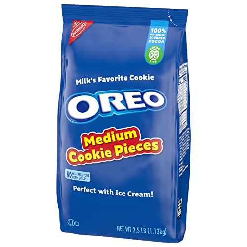 OREO Medium Cookie Pieces, 4 - 2.5 lb Bags
