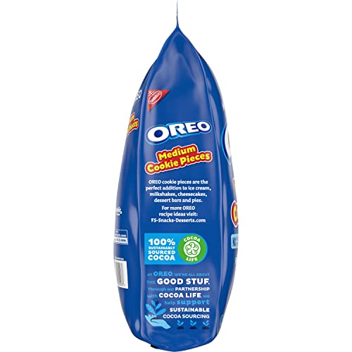 OREO Medium Cookie Pieces, 4 - 2.5 lb Bags