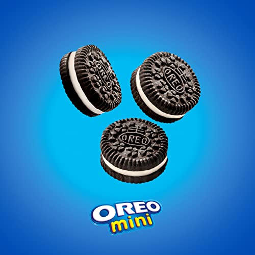 OREO Mini Chocolate Sandwich Cookies, 12 - 3.5 Ounce Go-Paks Pa...
