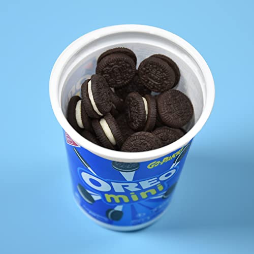 OREO Mini Chocolate Sandwich Cookies, 12 - 3.5 Ounce Go-Paks Pa...