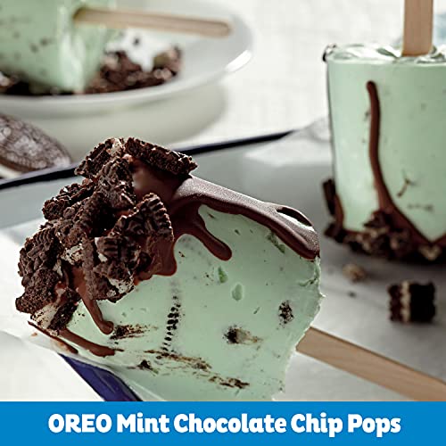 OREO Mint Creme Chocolate Sandwich Cookies, Family Size, 12 - 18...