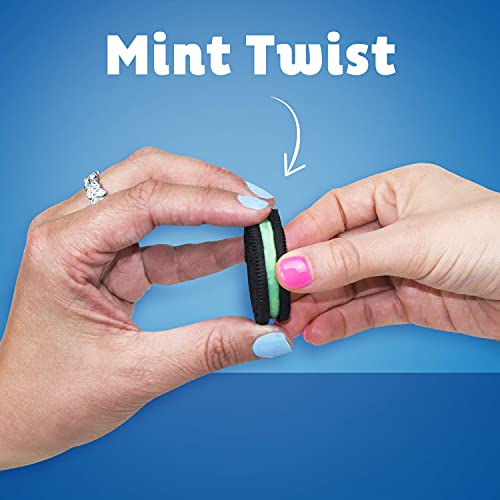 OREO Mint Creme Chocolate Sandwich Cookies, Family Size, 12 - 18...