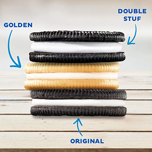 Oreo Original, Double Stuf &Amp; Golden Cookies Variety Pack, Family