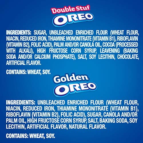 Oreo Original, Double Stuf &Amp; Golden Cookies Variety Pack, Family