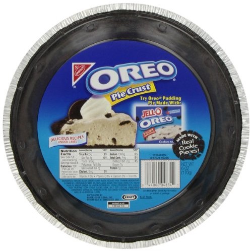Oreo Pie Crust, 6 Ounce