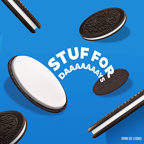 OREO Thins Extra Stuf Chocolate Sandwich Cookies, Family Size, 1...