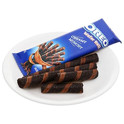 Oreos Oreo Wafer Roll Variety Pack set of 2 | Chocoloate 1.9o...