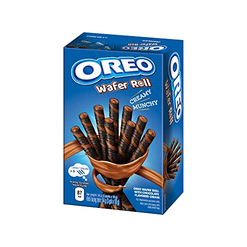 Oreos Oreo Wafer Roll Variety Pack set of 2 | Chocoloate 1.9o...